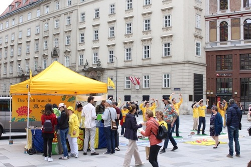 Infostand am 11. Mai 2019 in Wien