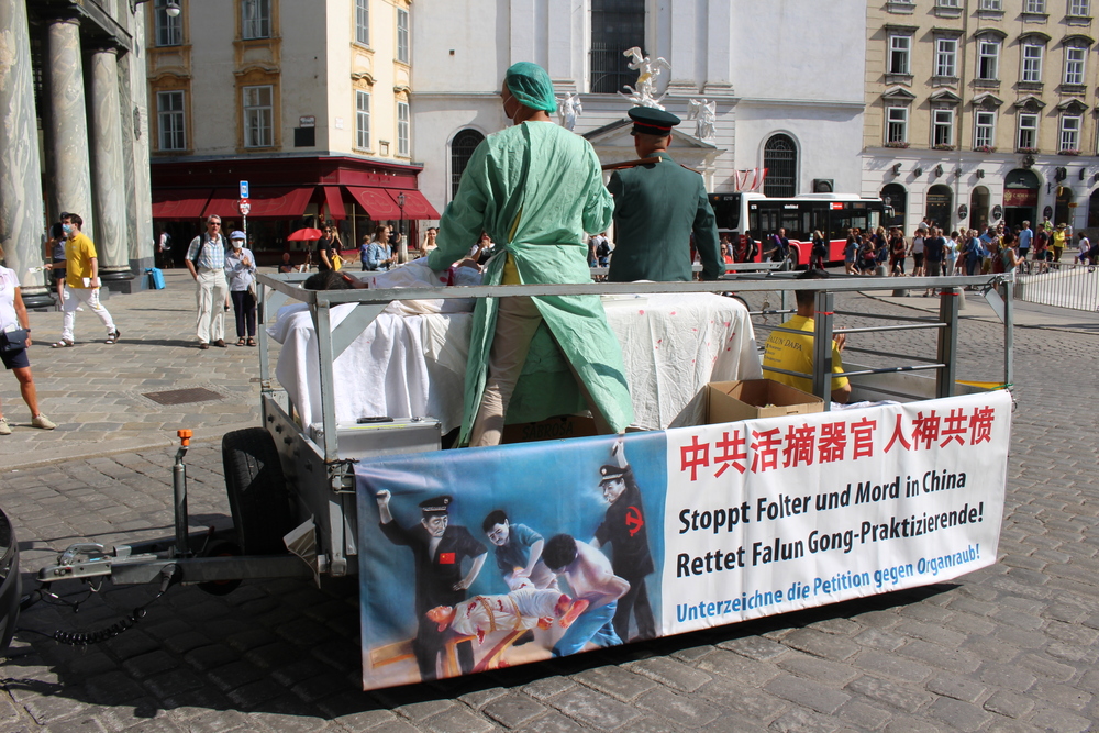 Systematischer Organraub an Falun-Gong-Praktizierenden in China.