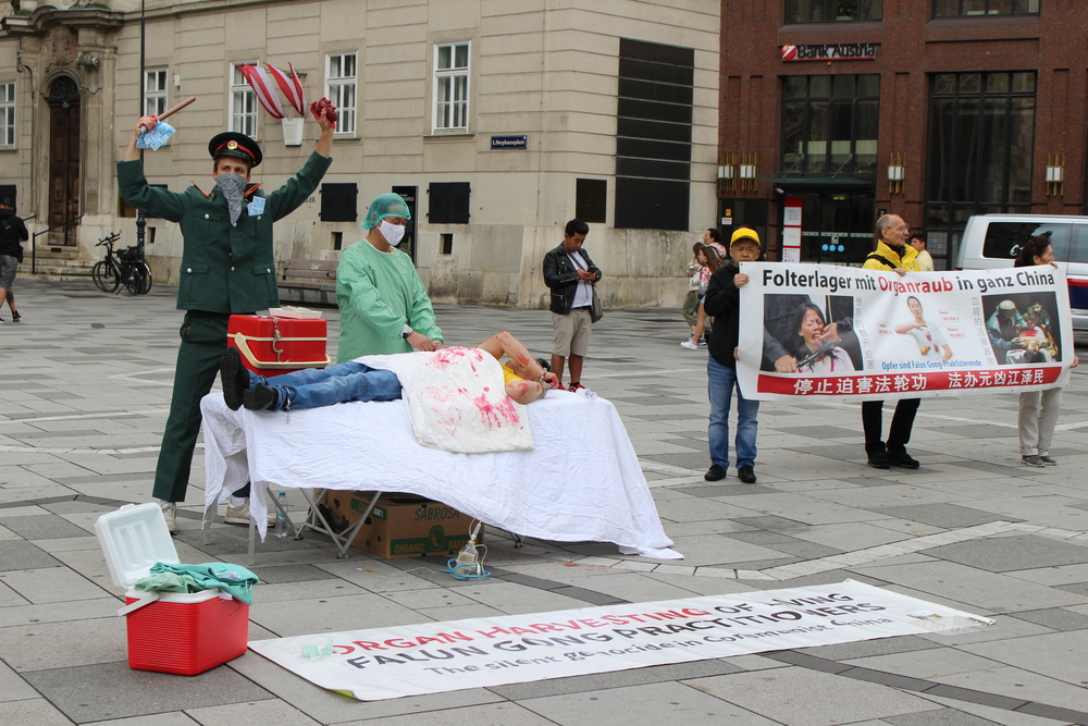 Organraubnachstellung Wiener Stephansplatz  © FDI Österreich