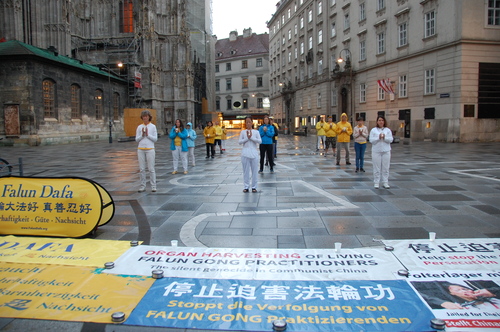 Foto: Kundgebung am Wiener Stephansplatz am 17. Juli 2021 @FDI Österreich