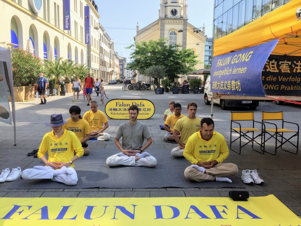 Kundgebung am Martin-Luther-Platz in Linz am 14.08.2021 Foto: FDI