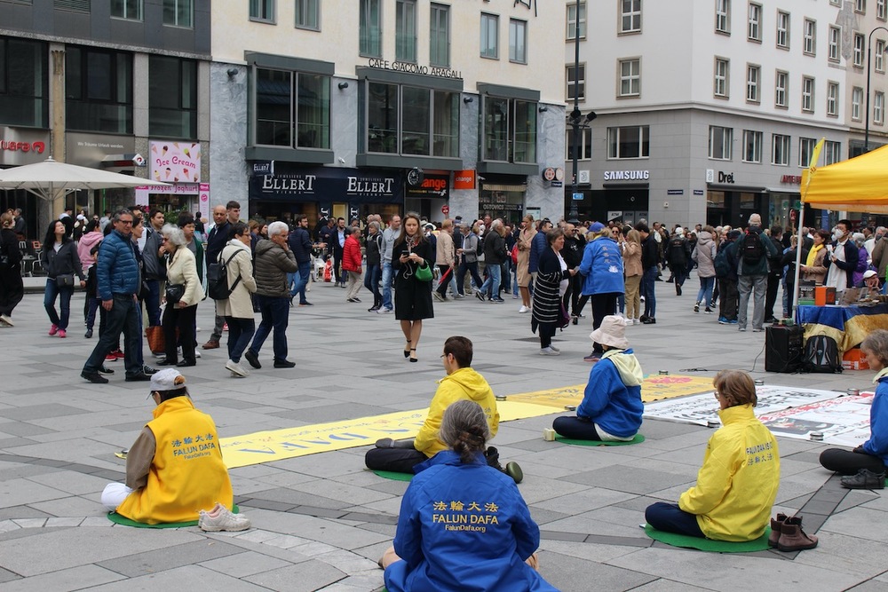 Kundgebung in Wien am 07. Mai 2022, Stephansplatz @FDI Österreich