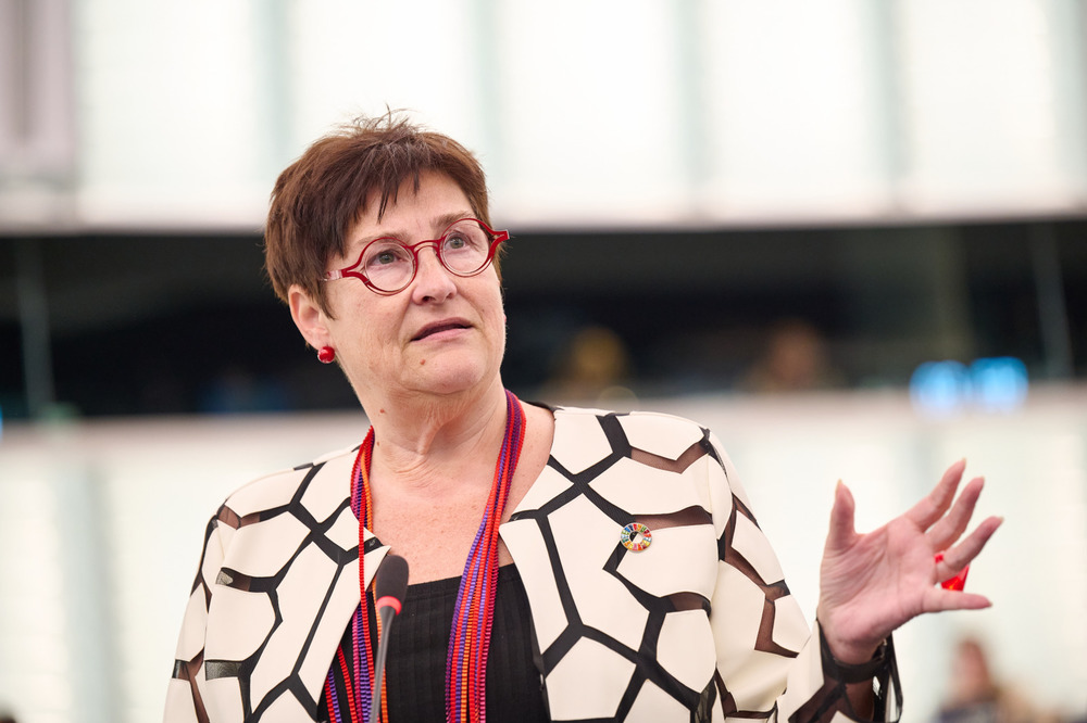 Petra Bayr, SP-Nationalratsabgeordnete und Bereichssprecherin für Außenpolitik und globale Entwicklung Copyright: Council of Europe